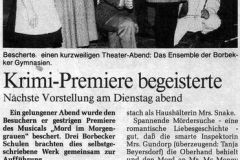 Mord im Morgengrauen Presse 2