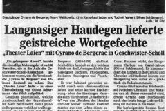 Cyrano de Bergerac Presse 1