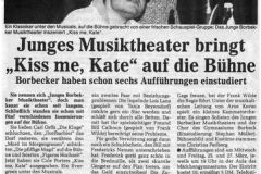 Kiss me, Kate! Presse