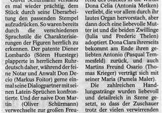 Don Gil mit den grünen Hosen Presse 1