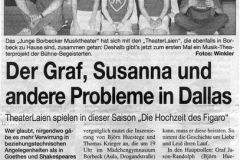 Die Hochzeit des Figaro oder Der Graf und sein Ego Presse 4
