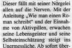 An allem war'n die Pillen schuld! Presse 5