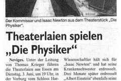 Die Physiker Presse 1