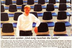 Und ewig rauschen die Gelder Presse 5