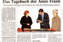 Das Tagebuch der Anne Frank Presse 1