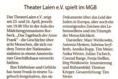 Das Tagebuch der Anne Frank Presse 3