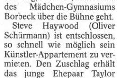 Appartement mit eigenem Mord Presse 1
