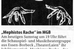 Mephistos Rache Presse 2