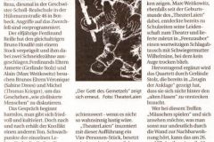 Der Gott des Gemetzels Presse 3