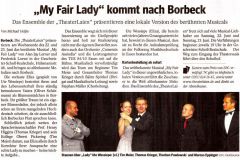 My Fair Lady Presse 2