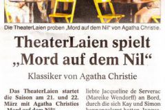 Mord auf dem Nil Presse 8