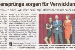 Wie wär's denn, Mrs. Markham? Presse 2