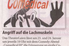 Comedical III Presse 3