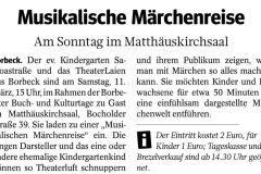Musikalische Märchenreise Presse 2