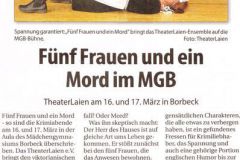 Fünf Frauen und ein Mord Presse 4