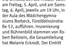 Und dann gab's keines mehr Presse 1
