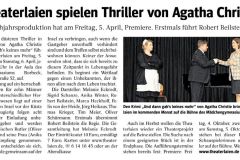 Und dann gab's keines mehr Presse 2